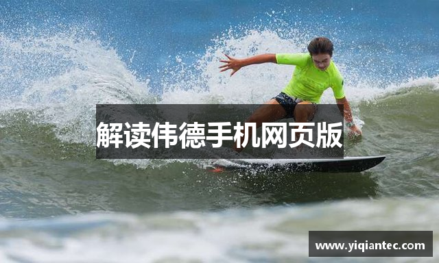 解读伟德手机网页版